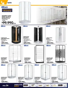 Construmart Ofertas válido desde el 01.06.2026 | Página: 26 | Productos: Baño, Ducha, Perfil, Base