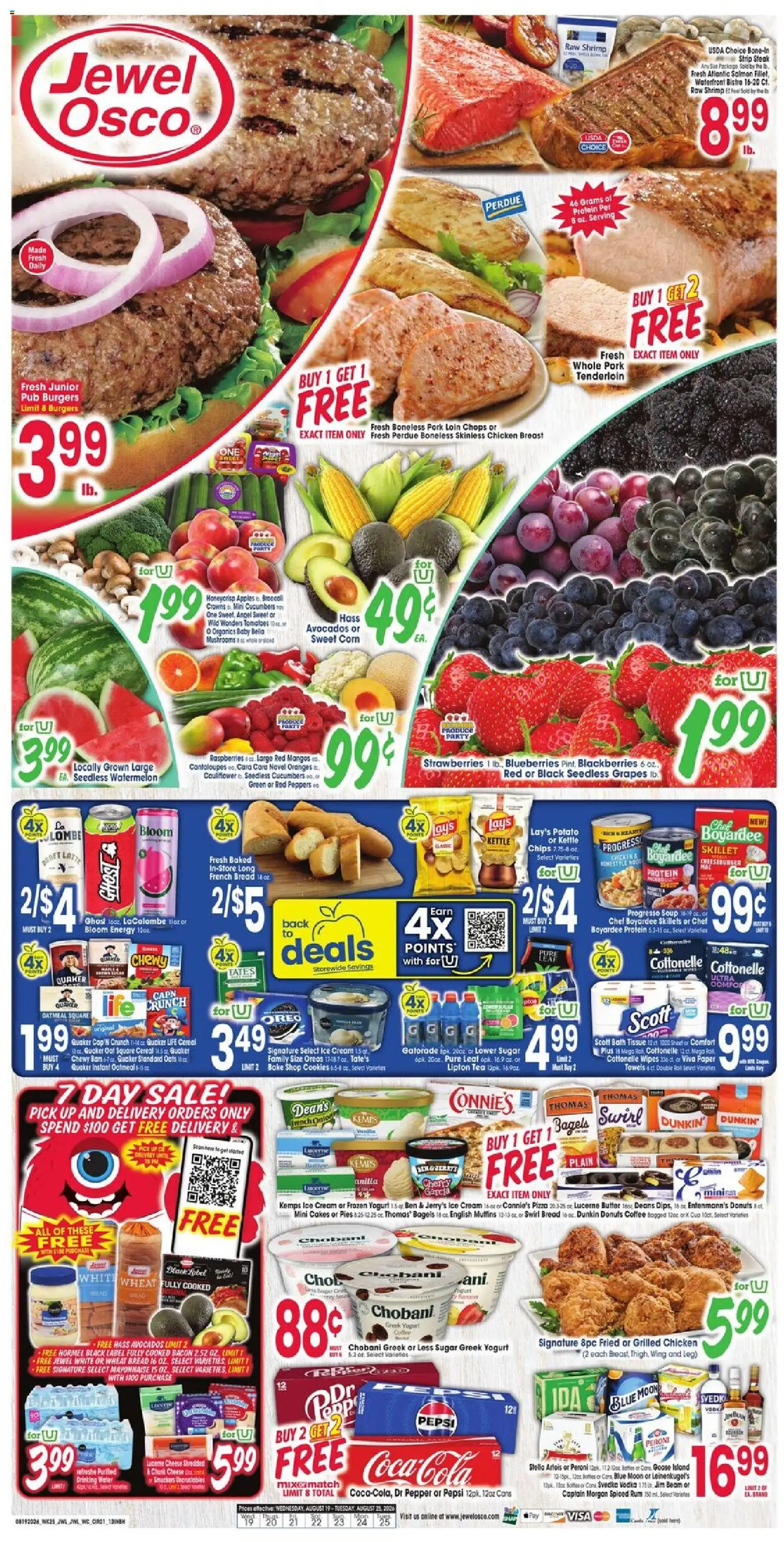 Jewel Osco Weekly Ad - valid from 08/19/2026 | Page: 1