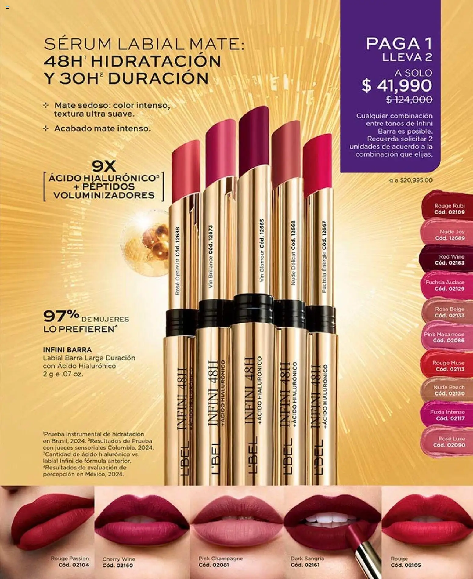 L'Bel revista - valida desde el 17/08/2026 | Página: 51 | Productos: Serum, Combinación