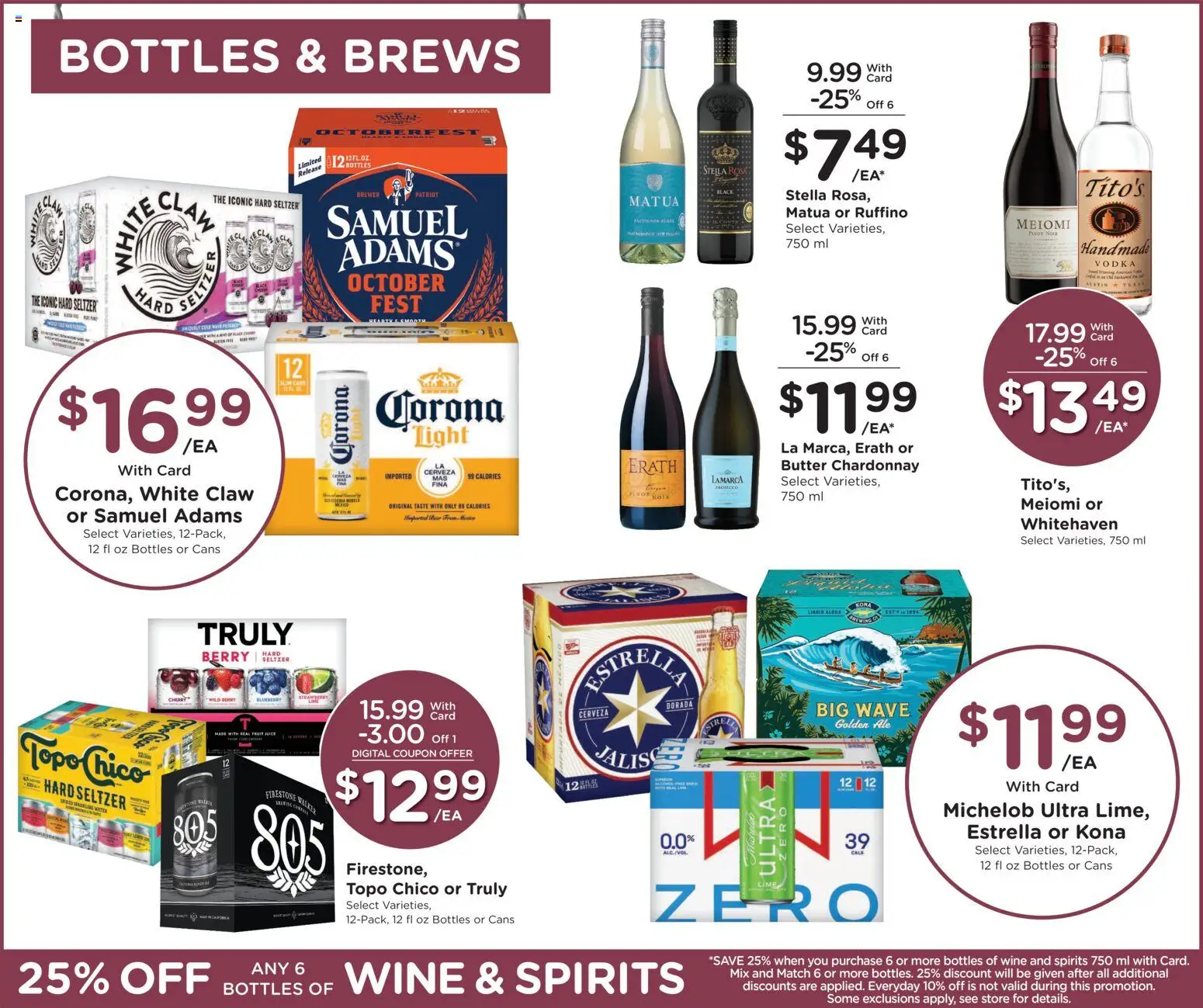 Fry's Food Weekly Ad - valid from 08/19/2026 | Page: 12 | Products: Butter, Juice, Vodka, Fruit