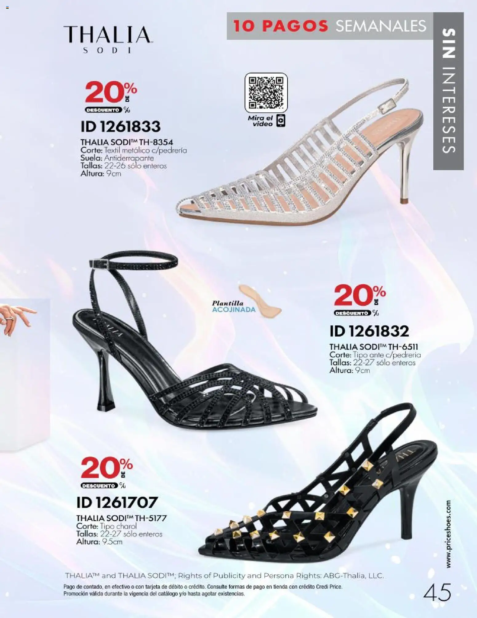 Nuevas ofertas de Price Shoes válidas en toda la República Mexicana desde el 28/10/2026. ¡Encuentra las mejores ofertas en Price Shoes catálogo 10 pagos sin intereses! | Página: 45