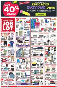 Preview of Ocean State Job Lot weekly ads valid from 07/30/2026