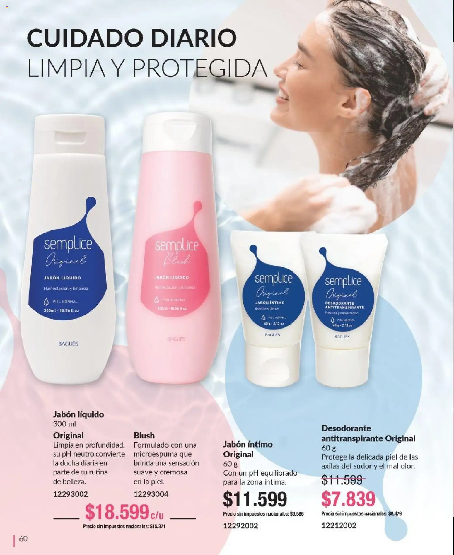 Bagués - Catálogo │ válido desde el 09.03.2026 | Página: 60 | Productos: Jabón líquido, Jabón, Desodorante, Antitranspirante