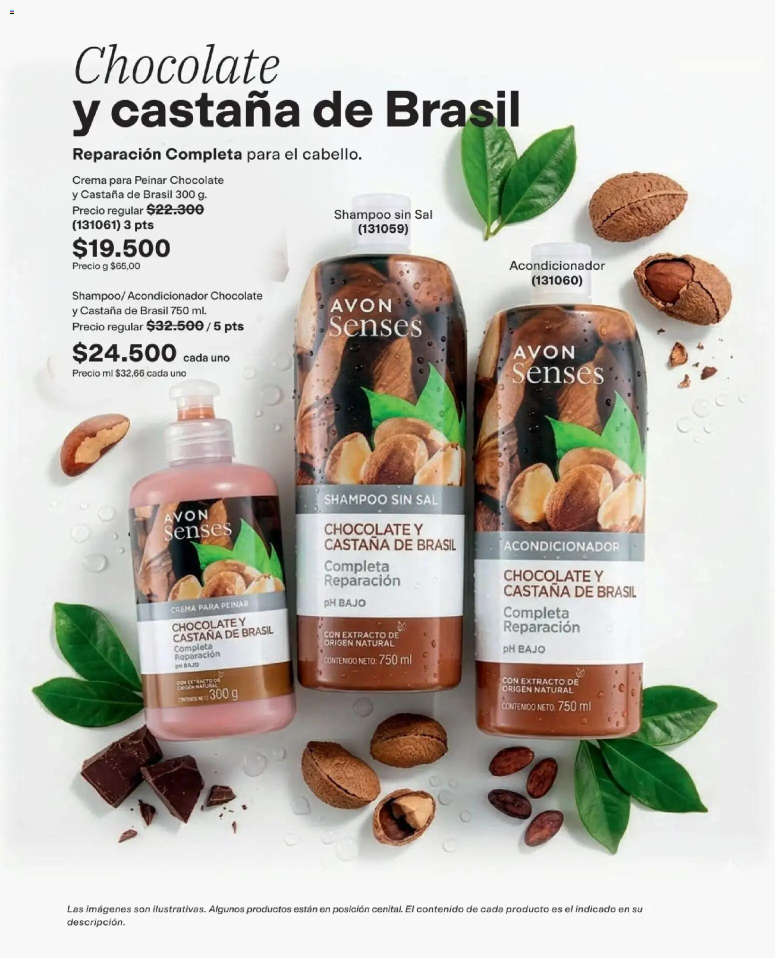Avon revista - valida desde el 01.09.2026 | Página: 194 | Productos: Crema, Sal, Acondicionador, Chocolate