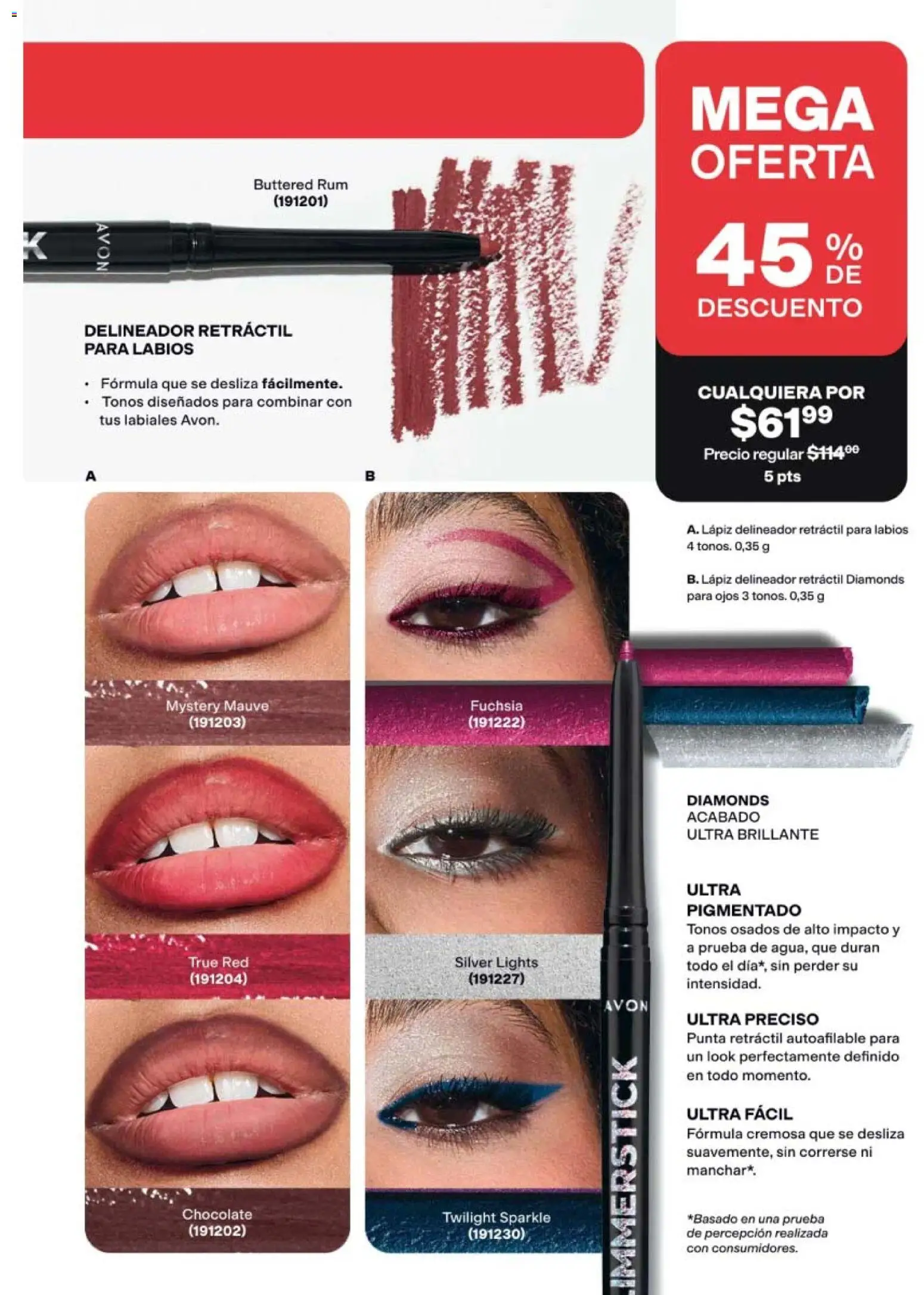 Nuevas ofertas de AVON válidas en toda la República Mexicana desde el 31/07/2026. ¡Encuentra las mejores ofertas en AVON campaña 12 2026! | Página: 161