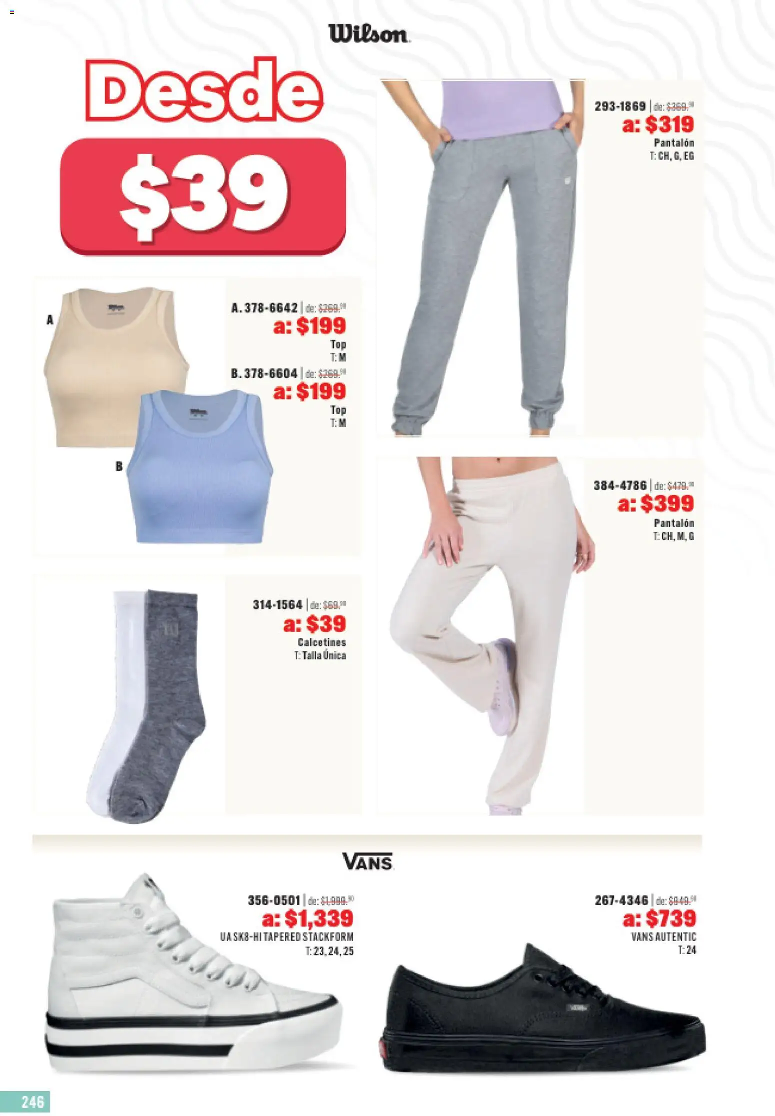 Nuevas ofertas de Andrea válidas en toda la República Mexicana desde el 31.05.2026. ¡Encuentra las mejores ofertas en Andrea catálogo Outlet! | Página: 246
