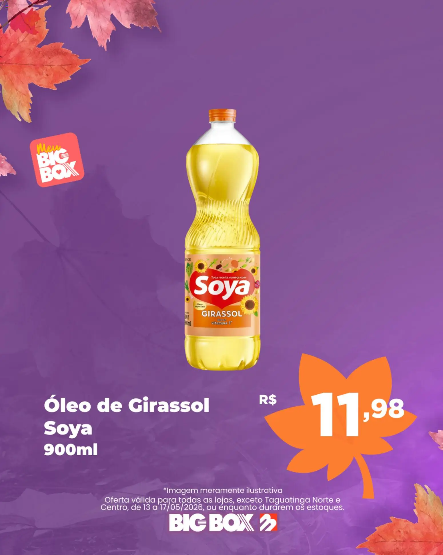 Big Box Folheto - válido de 13.05.2026 | Página: 9 | Produtos: Óleo, Óleo de girassol