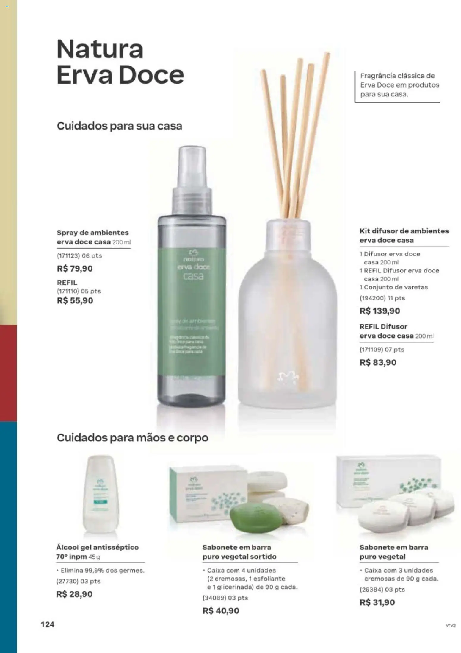Natura Folheto - válido de 10/08/2026 | Página: 127 | Produtos: Difusor, Fragrância, Caixa, Sabonete