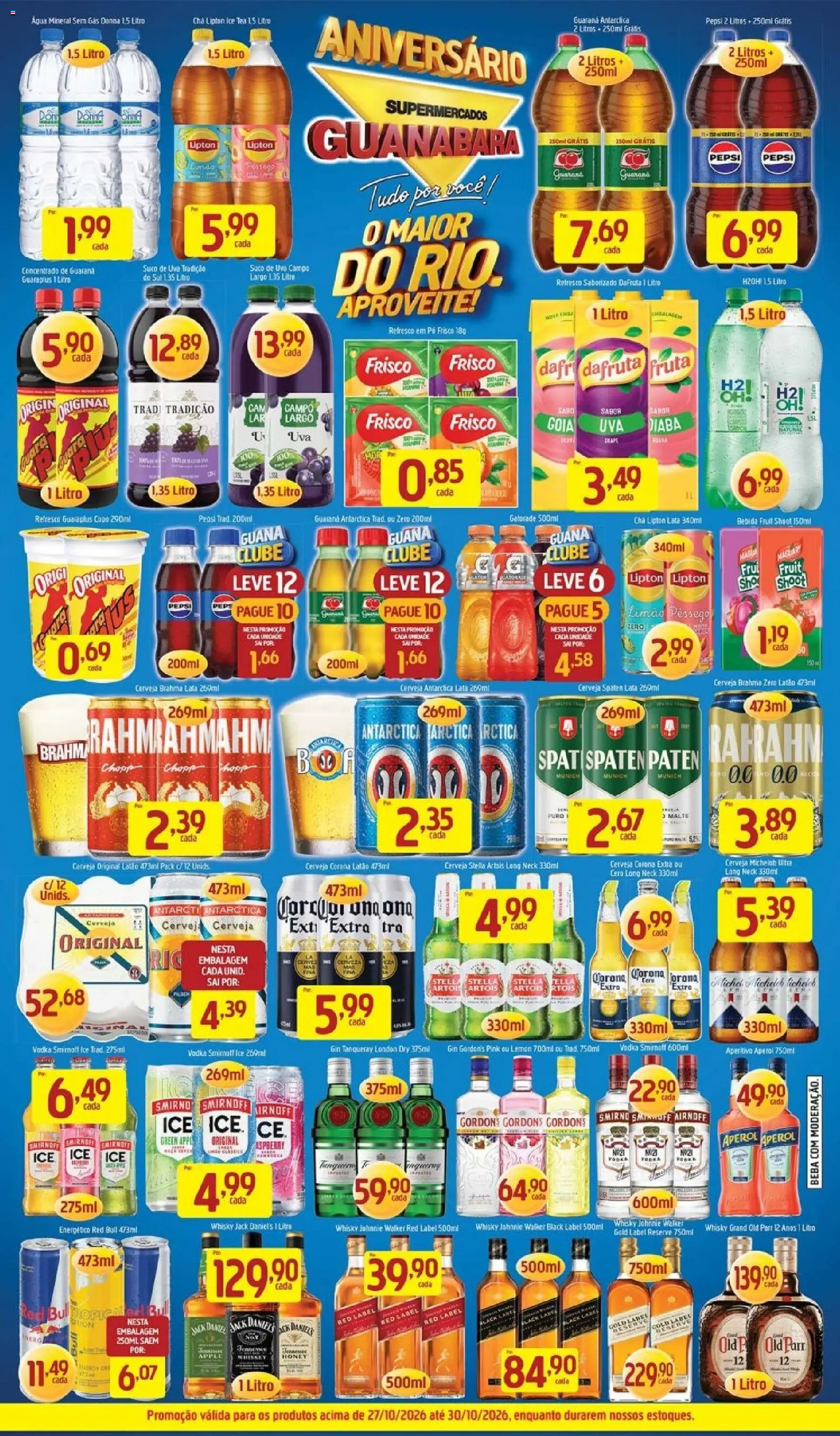 Supermercados Guanabara Folheto - válido de 27/10/2026 | Página: 7