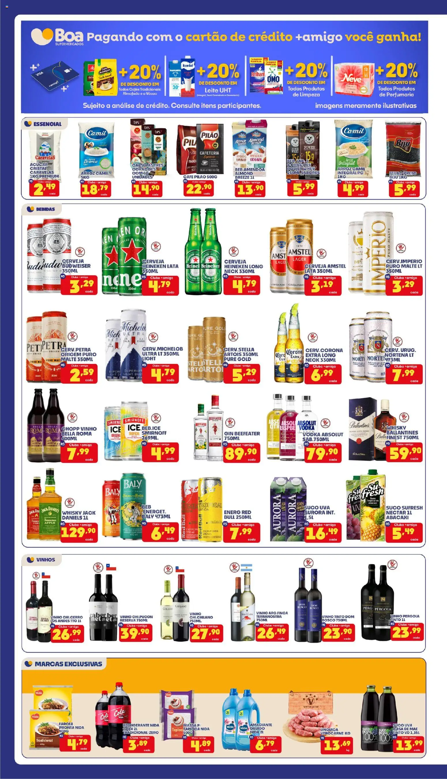 Boa Supermercados Folheto - válido de 04/09/2026 | Página: 2 | Produtos: Tapioca, Cola, Café, Romã