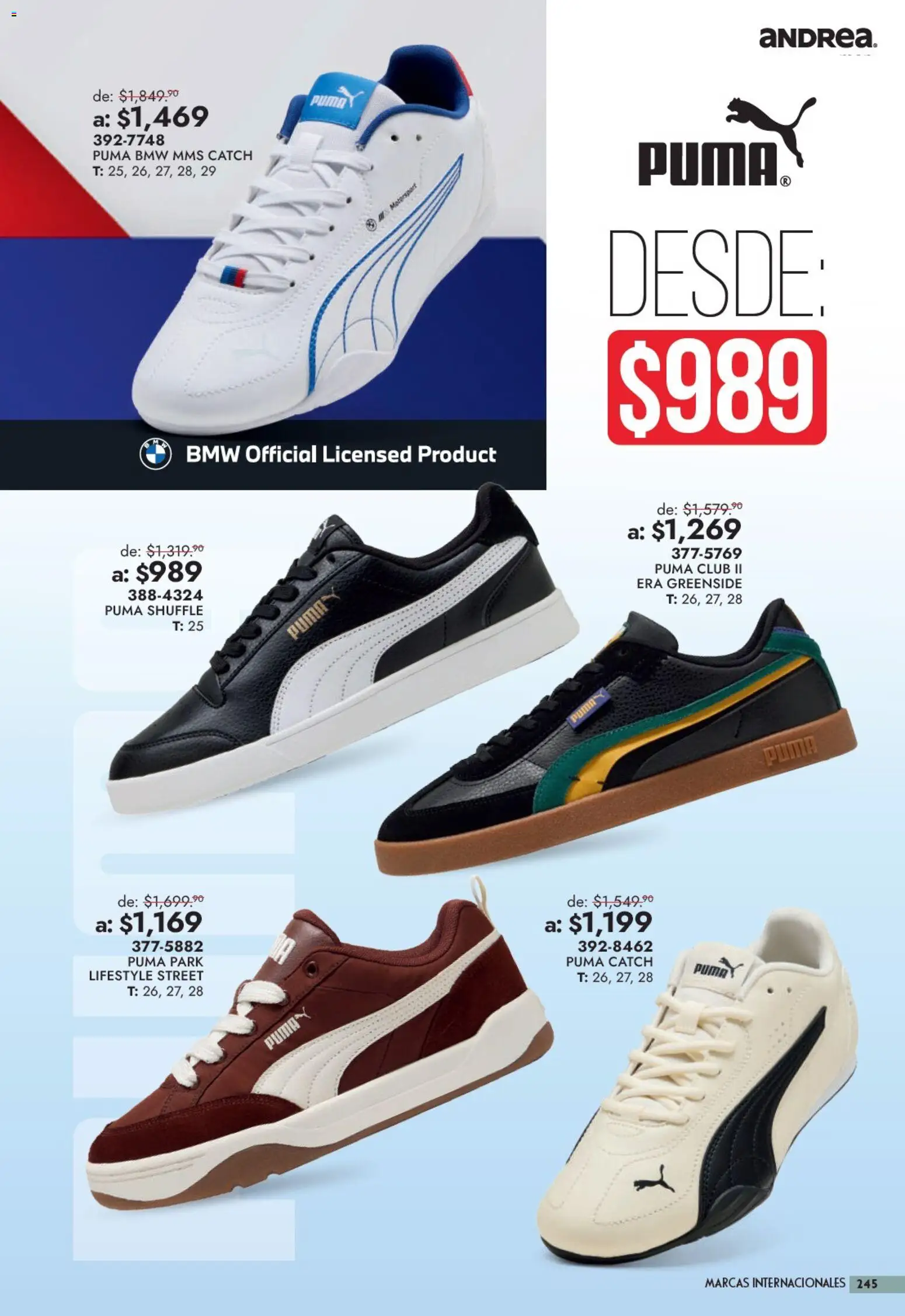 Nuevas ofertas de Andrea válidas en toda la República Mexicana desde el 13/09/2026. ¡Encuentra las mejores ofertas en Andrea catálogo Outlet! | Página: 245