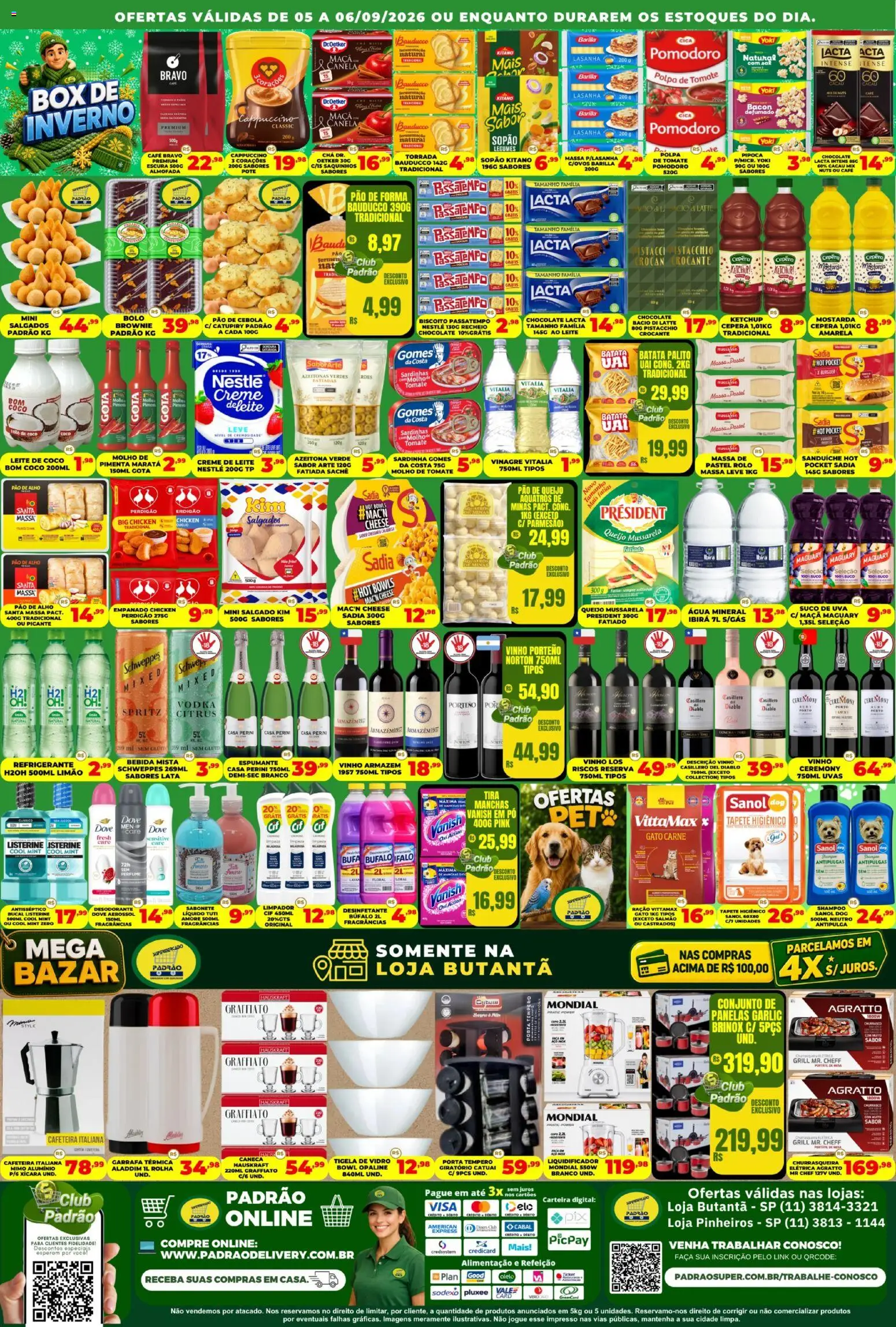 Supermercado Padrão Folheto - válido de 05/09/2026 | Página: 2 | Produtos: Perfume, Cafeteira, Barilla, Refrigerante