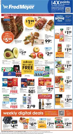 Preview of Fred Meyer weekly ads valid from 09/16/2026