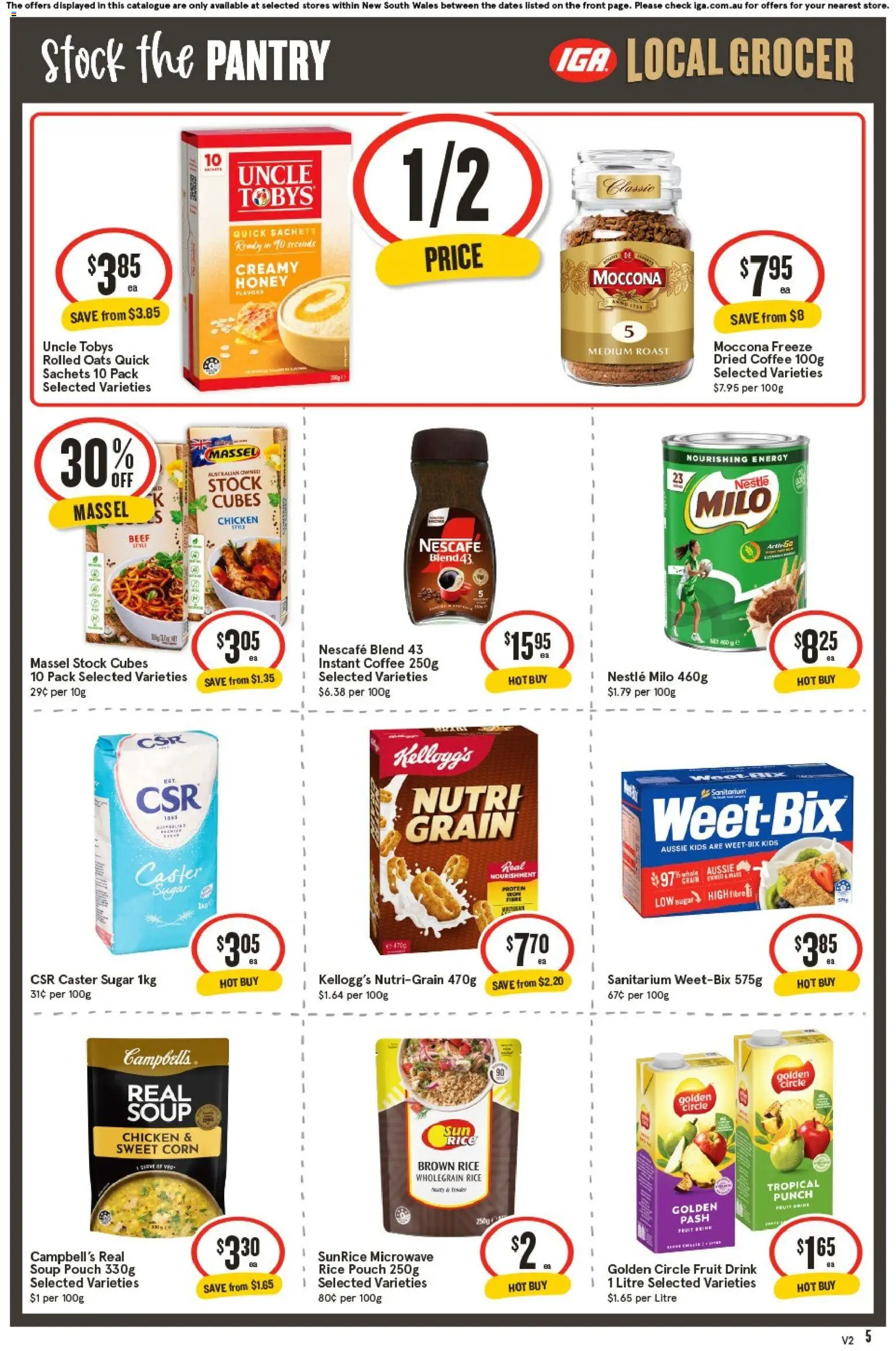 IGA catalogue - valid from 01/07/2026 | Page: 6 | Products: Honey, Chicken, Beef, Sugar