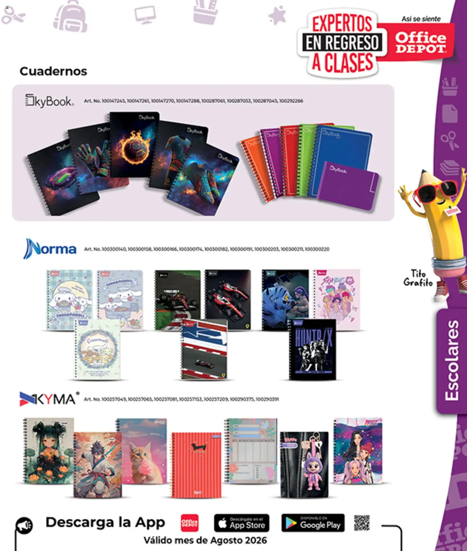 Nuevas ofertas de Office Depot válidas en toda la República Mexicana desde el 01/08/2026. ¡Encuentra las mejores ofertas en Office Depot catálogo! | Página: 12