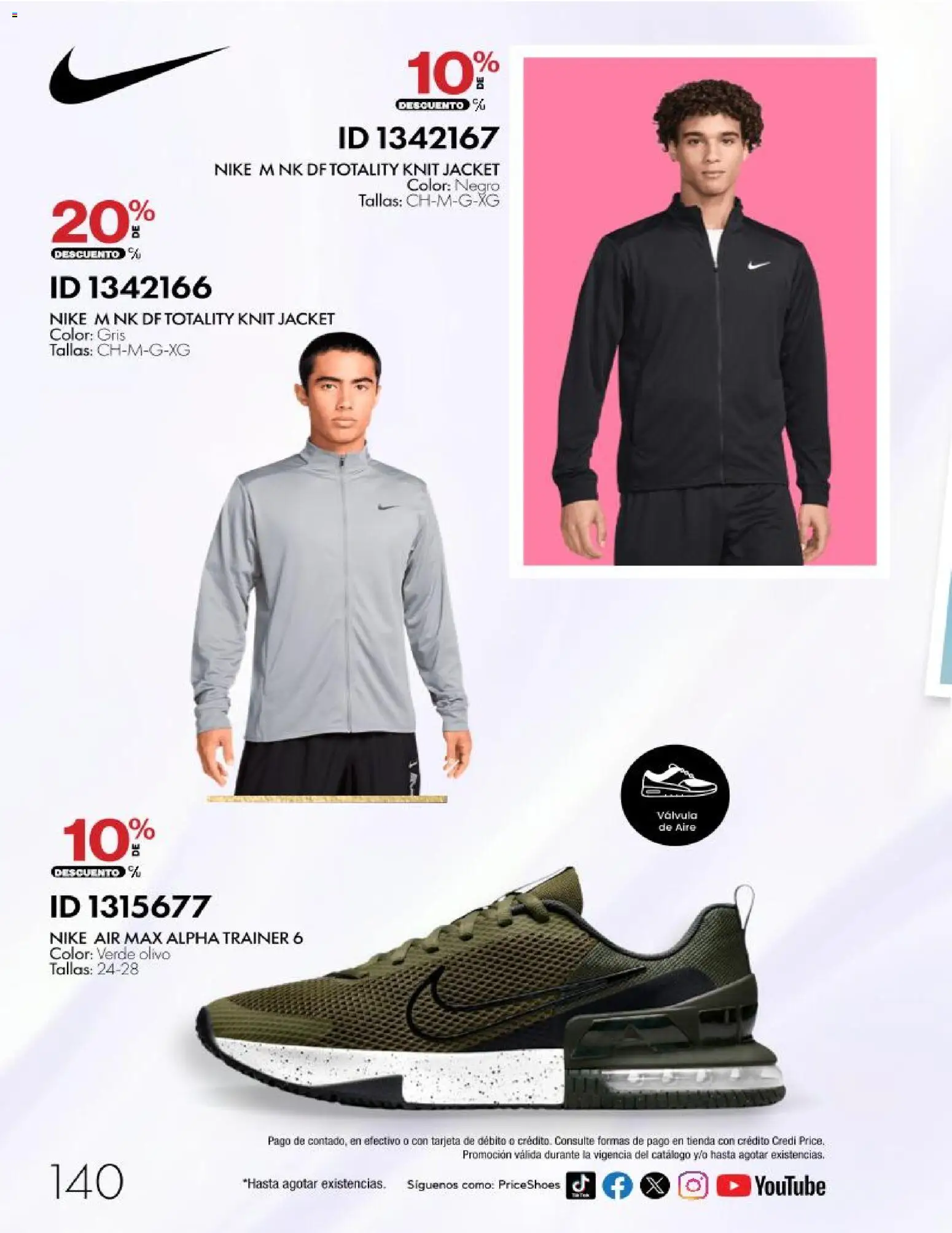 Nuevas ofertas de Price Shoes válidas en toda la República Mexicana desde el 28/10/2026. ¡Encuentra las mejores ofertas en Price Shoes catálogo 10 pagos sin intereses! | Página: 140