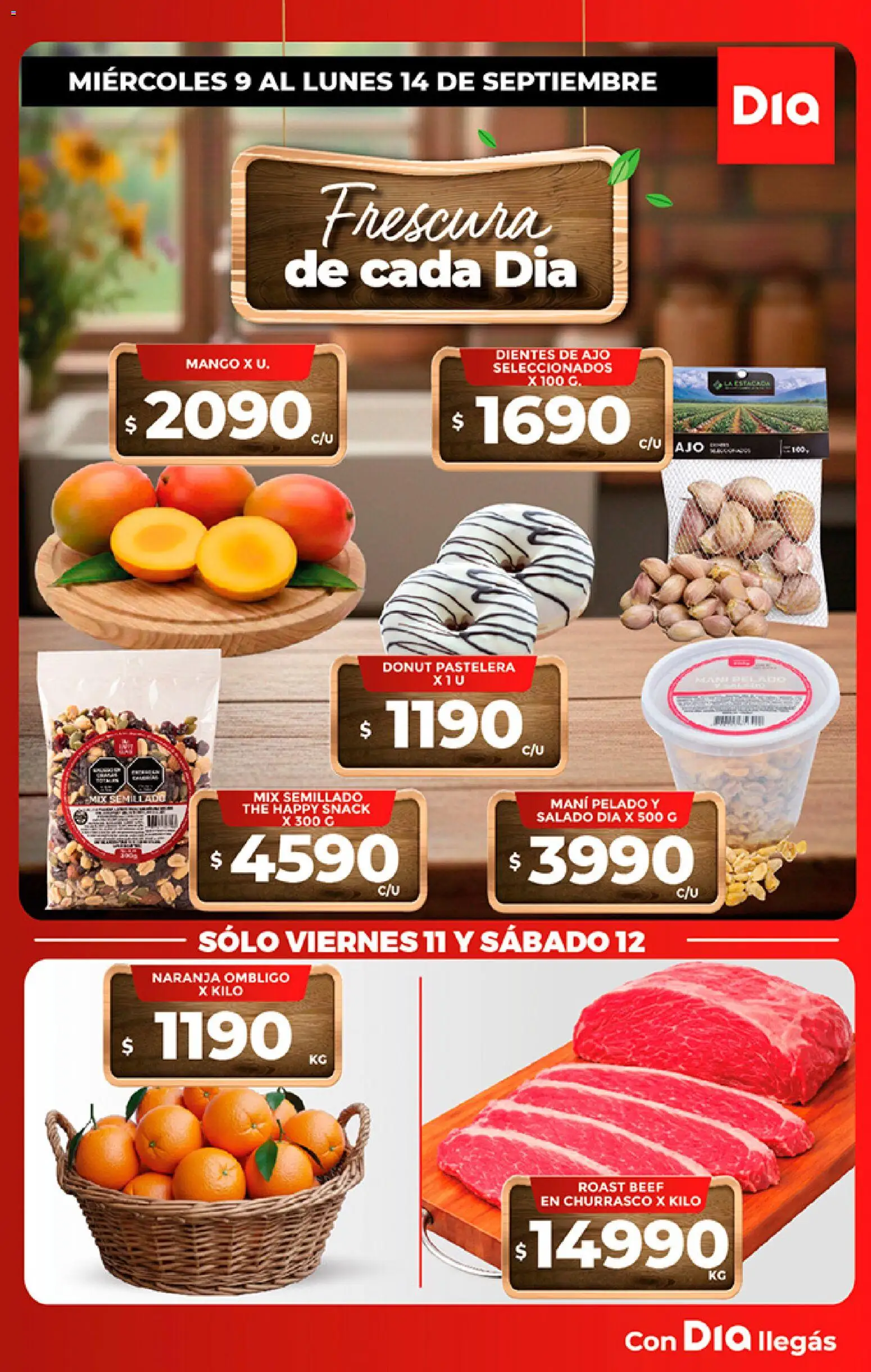 Supermercado DIA - Especial Frescos │ válido desde el 08/09/2026 | Página: 1