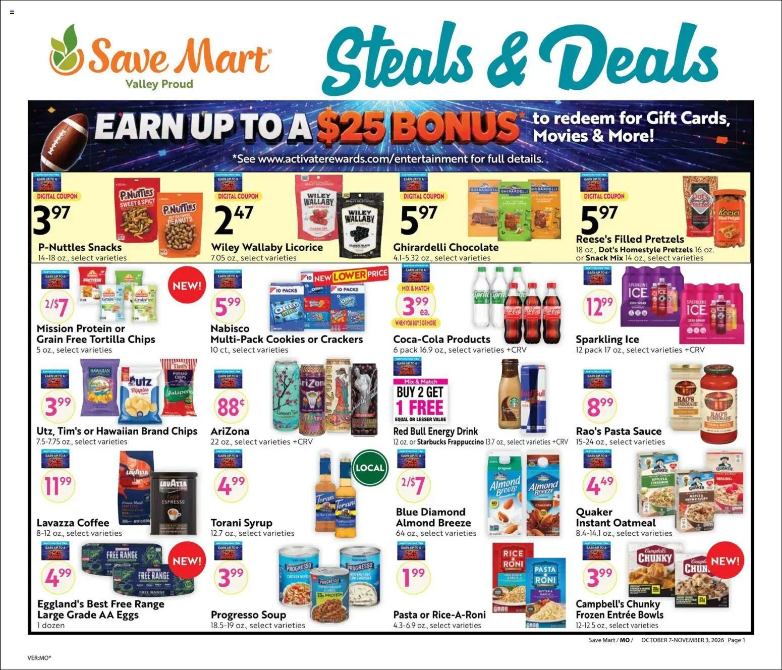 Save Mart Big Book of Savings - valid from 10/07/2026 | Page: 1