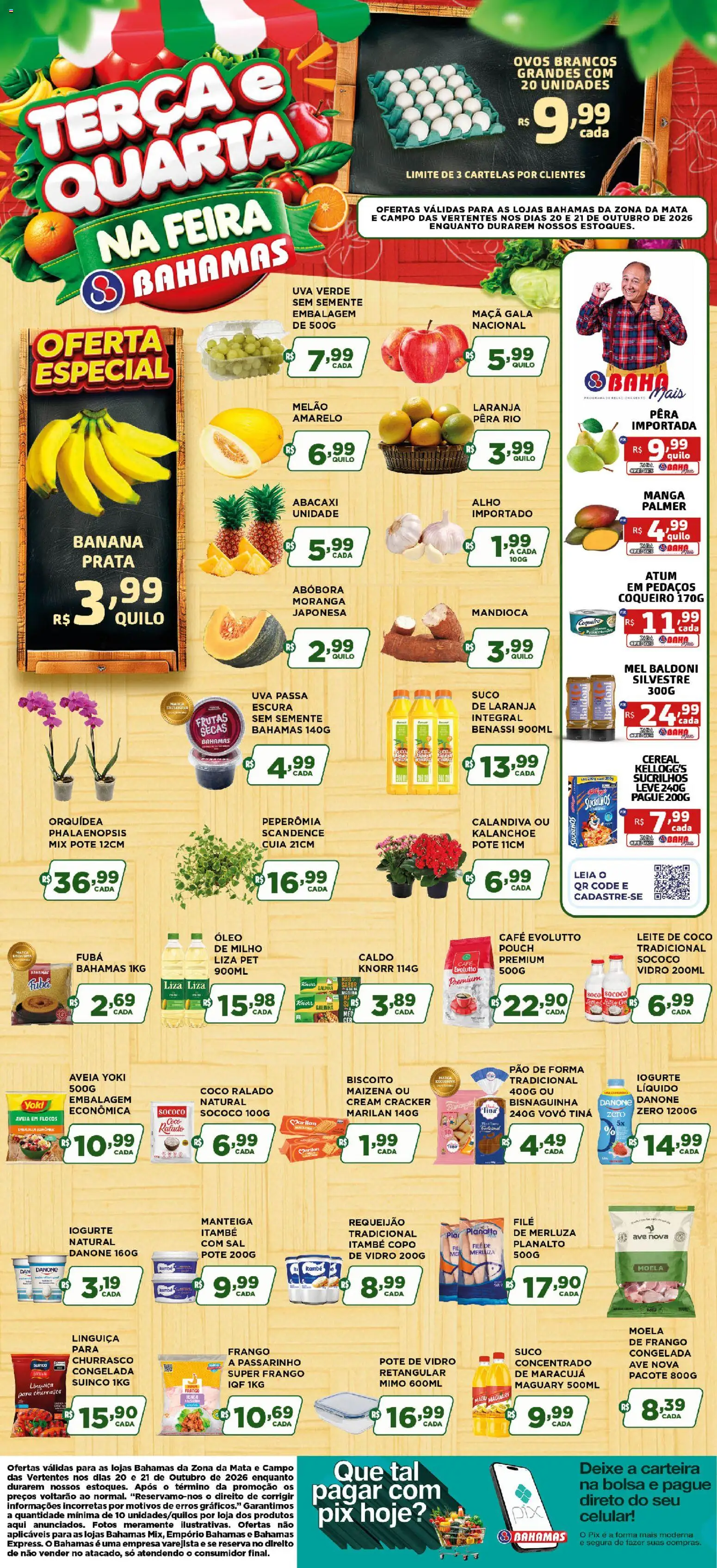 Bahamas Supermercados Folheto - válido de 20/10/2026 | Página: 1