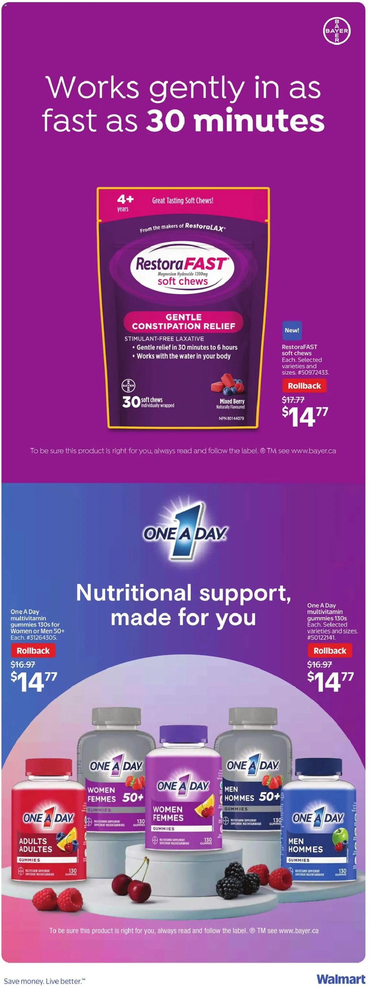 Walmart flyer valid from Oct 1, 2026 | Page: 26