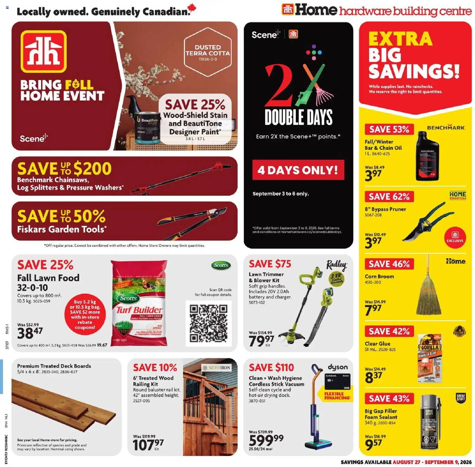 Home Hardware flyer valid from Aug 27, 2026 | Page: 1