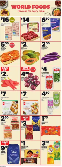 Preview of Loblaws weekly flyer / circulaire from shop Loblaws valid from Jul 2, 2026 | Page: 16 | Products: Chips, Cookies, Table, Chicken