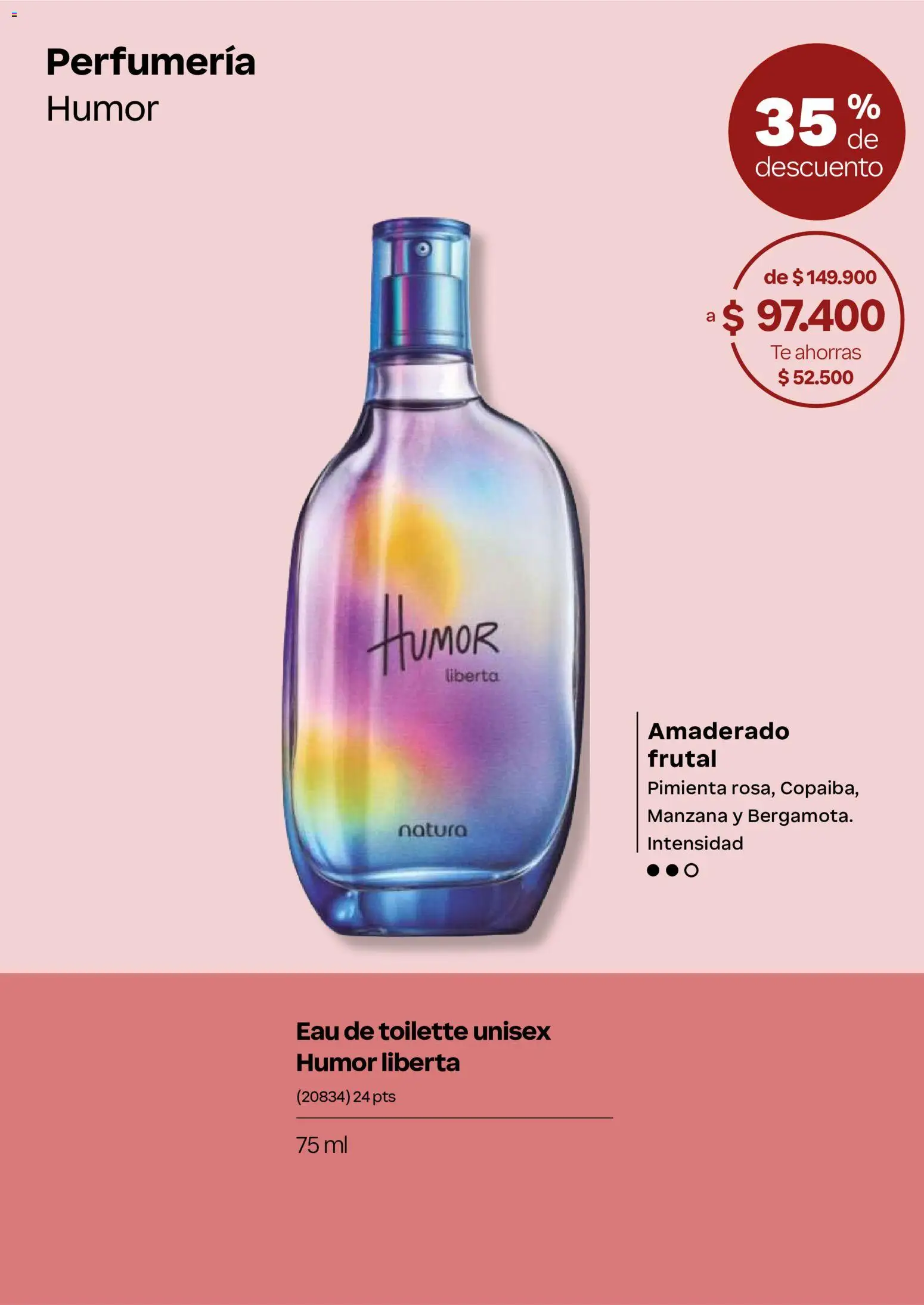 Natura revista - valida desde el 02/09/2026 | Página: 10 | Productos: Pimienta, Té, Manzana, Eau de toilette