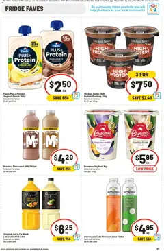 Preview of IGA Local Grocer WA - valid from 17/06/2026 | Page: 21 | Products: Dairy, Juice, Kale, Fridge