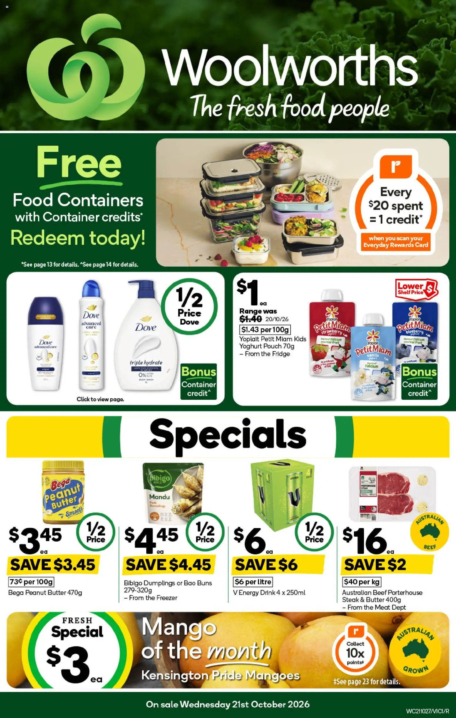 Woolworths catalogue - valid from 21/10/2026 | Page: 1