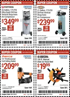 Preview of Harbor Freight weekly ads valid from 06/22/2026 | Page: 6 | Products: Compressor, Pneumatic