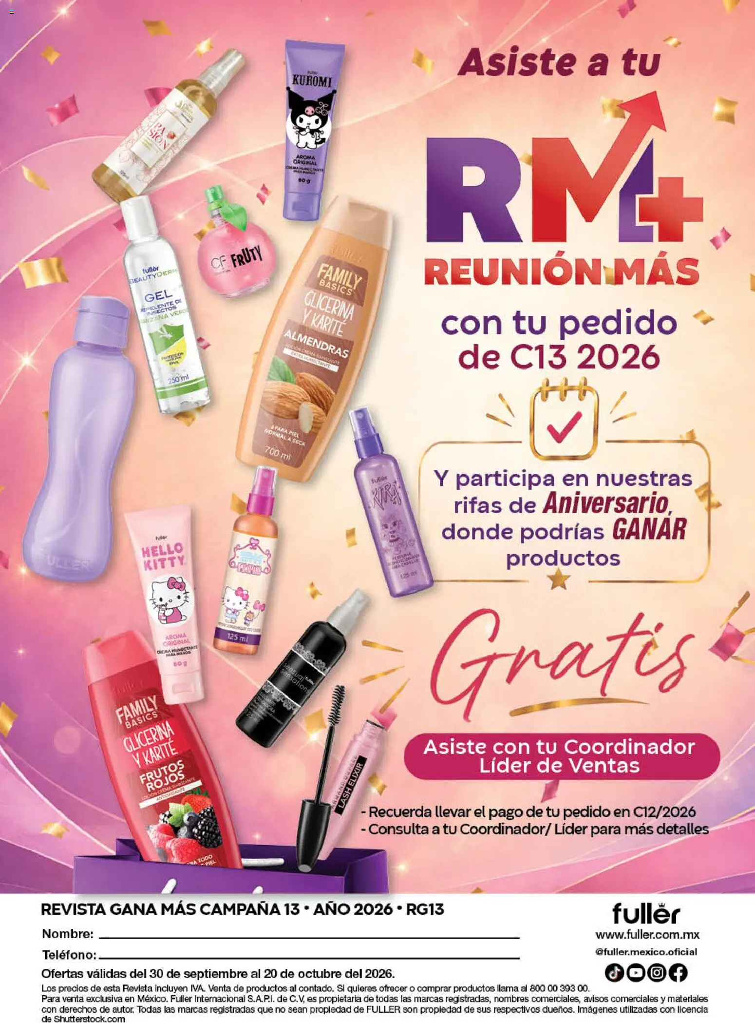Nuevas ofertas de Fuller válidas en toda la República Mexicana desde el 30/09/2026. ¡Encuentra las mejores ofertas en Fuller Gana Más 13 2026! | Página: 25