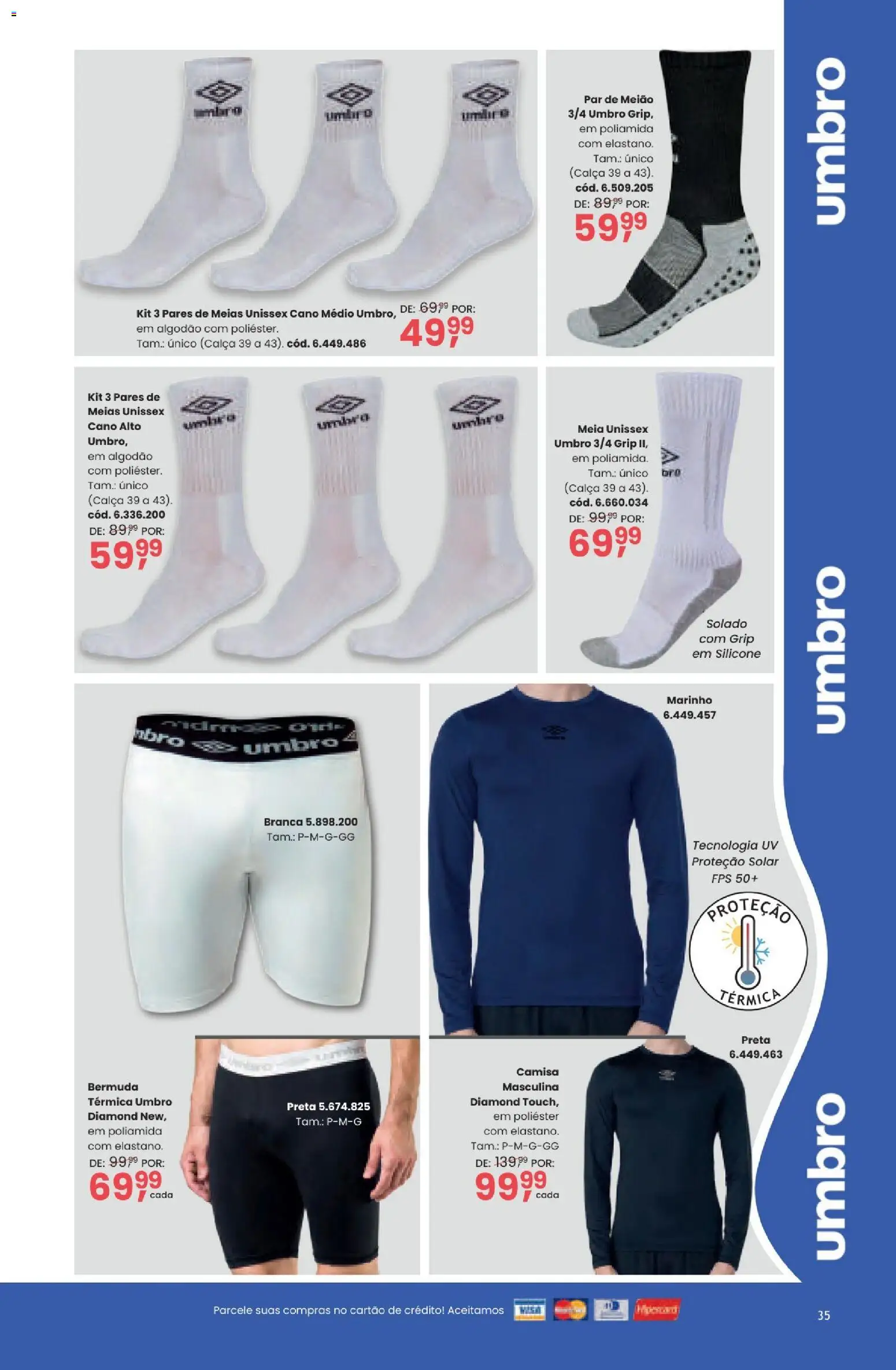 Quatro Estações Folheto - válido de 01/09/2026 | Página: 35 | Produtos: Camisa, Calça, Meias, Algodão