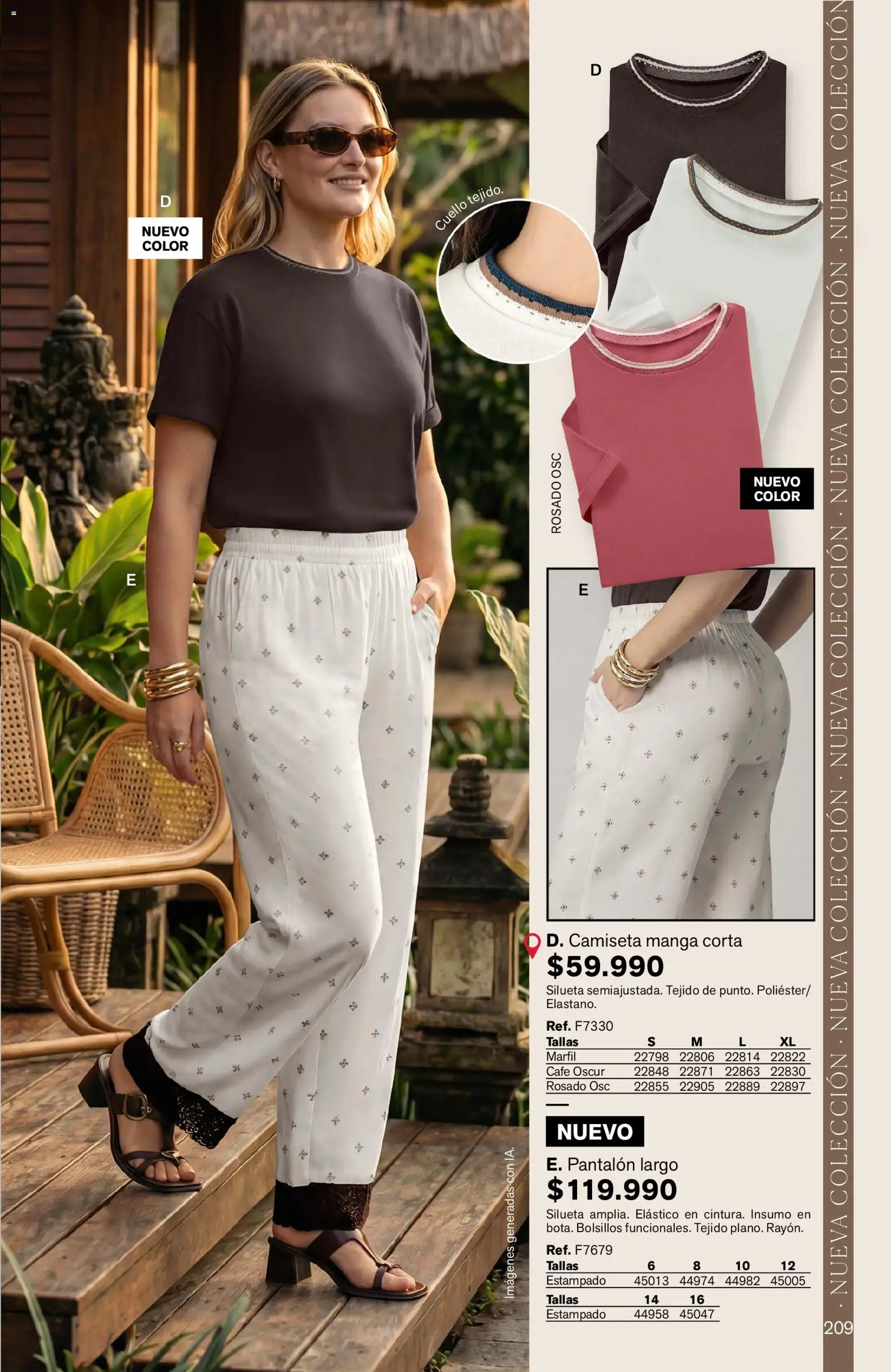 Leonisa revista - valida desde el 04.06.2026 | Página: 209 | Productos: Camiseta, Cuello, Café