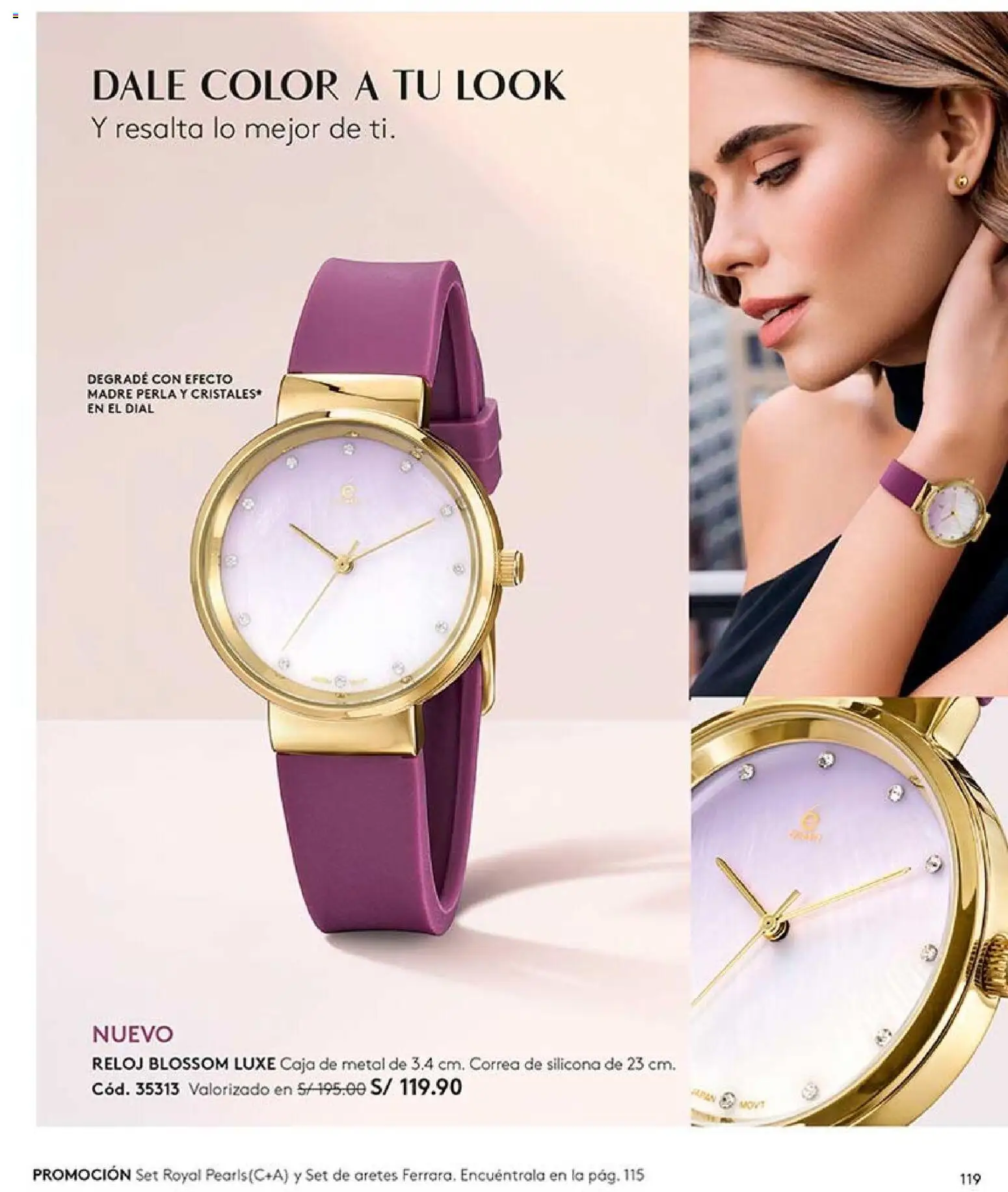 Catálogo Ésika válido desde 20/06/2026 | Página: 119 | Productos: Caja, Reloj
