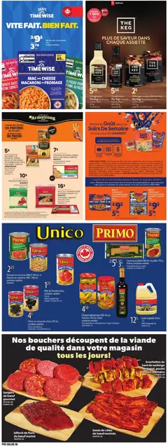 Preview of Provigo weekly flyer / circulaire from shop Provigo valid from Sep 10, 2026 | Page: 8 | Products: Cheese sticks, Pâté, Vinegar, Cheese