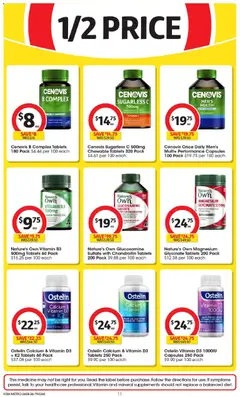 Preview of Ostelin Calcium & Vitamin D3 Tablets 250 Pack, Great calcium intake to maintain bone strength. - valid from 26/08/2026 | Page: 11