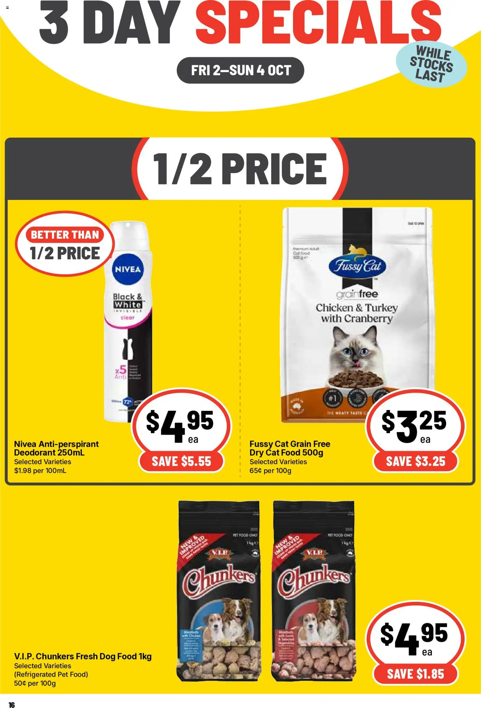Ritchies catalogue - valid from 30/09/2026 | Page: 16 | Products: Food, Deodorant, Antiperspirant, Dog food