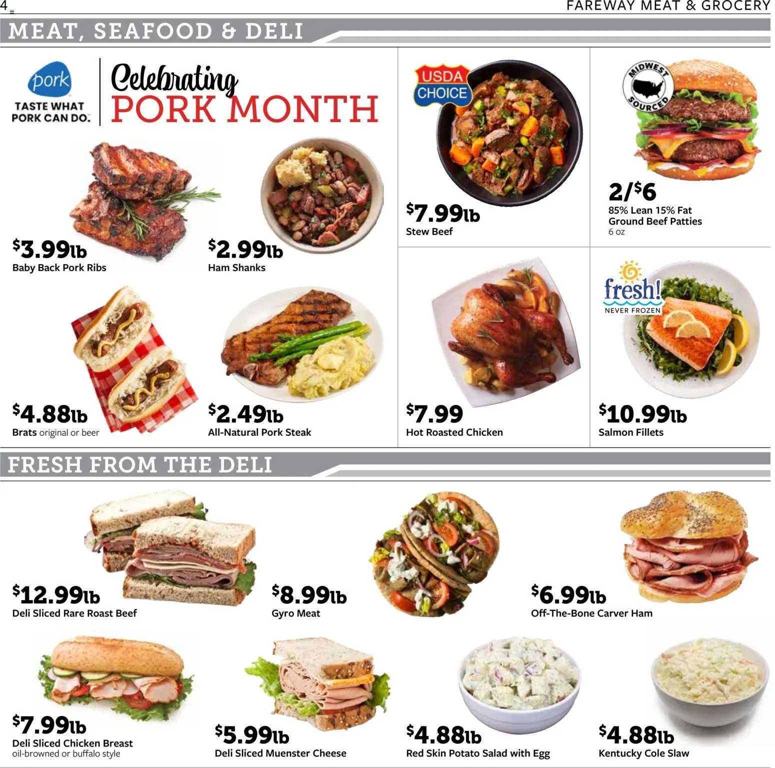 Fareway Weekly Ad - valid from 10/12/2026 | Page: 4