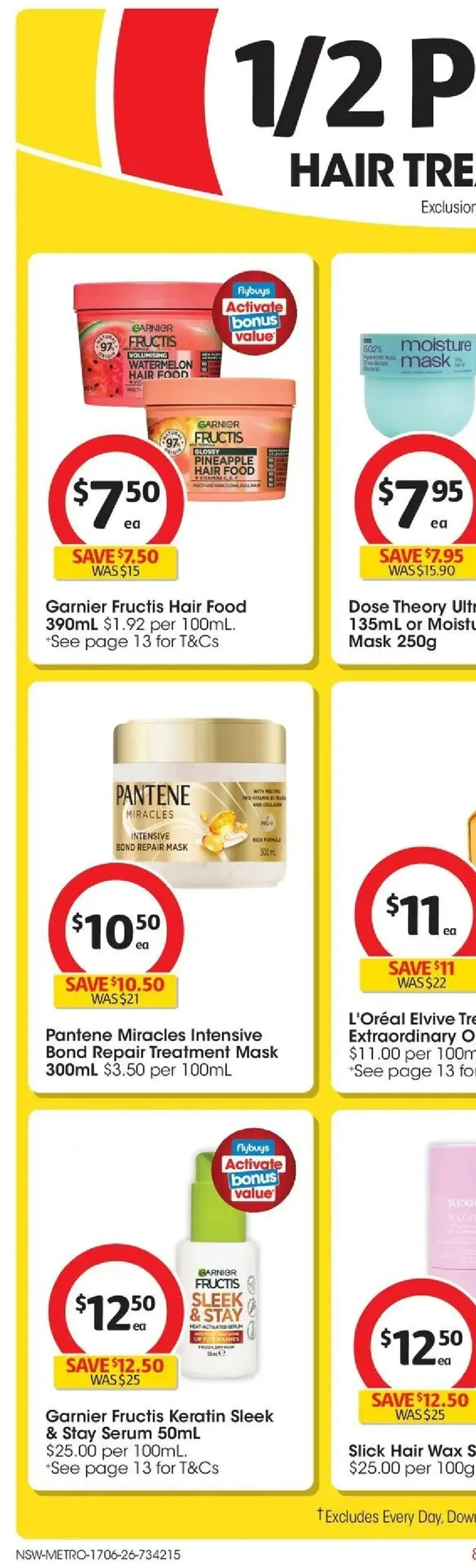 Coles catalogue - valid from 17.06.2026 | Page: 14 | Products: Mask, Pineapple, Watermelon, Treatment