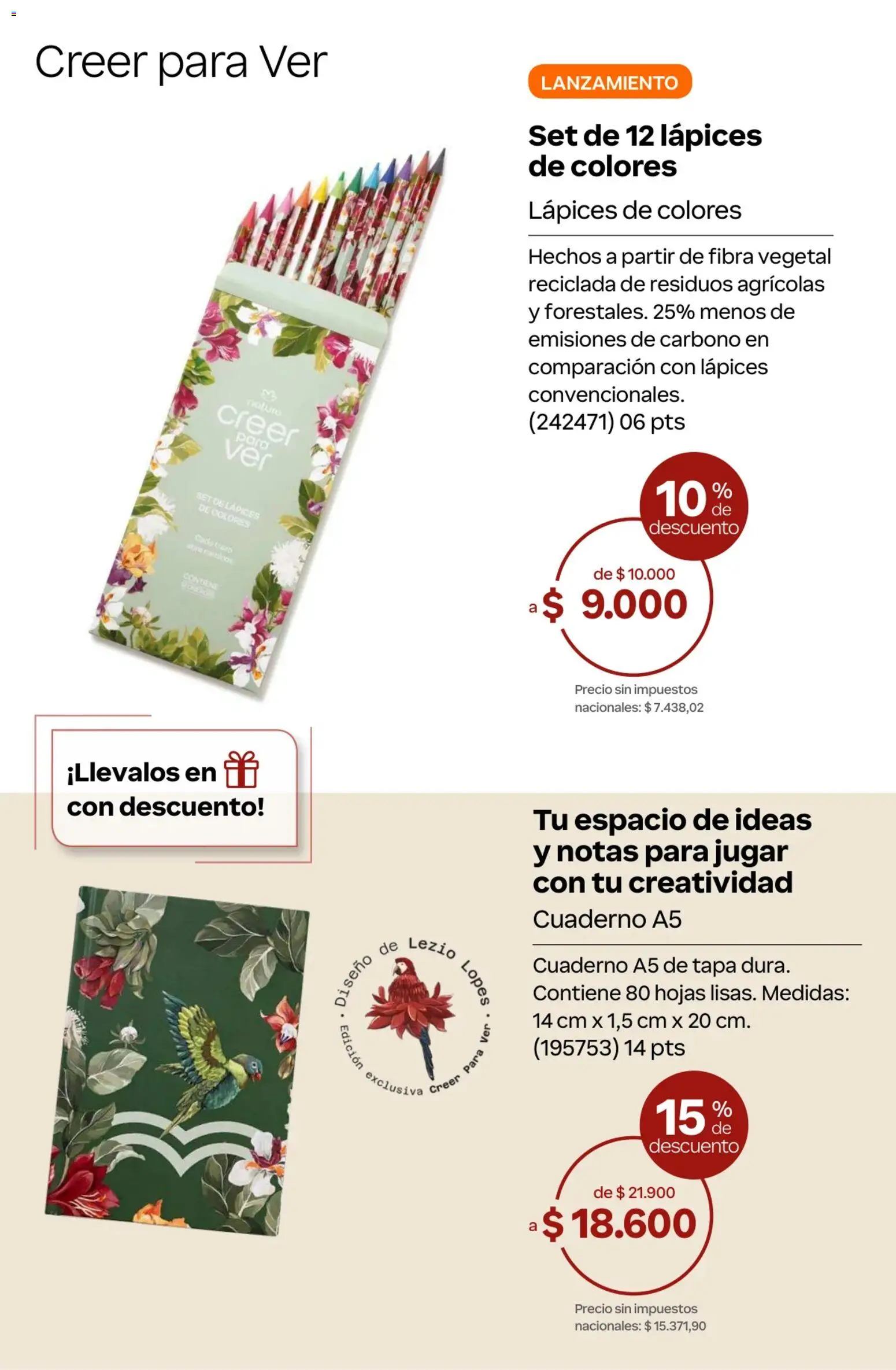 Catálogo Natura Ciclo 10 │ válido desde el 30/06/2026 | Página: 287 | Productos: Cuaderno