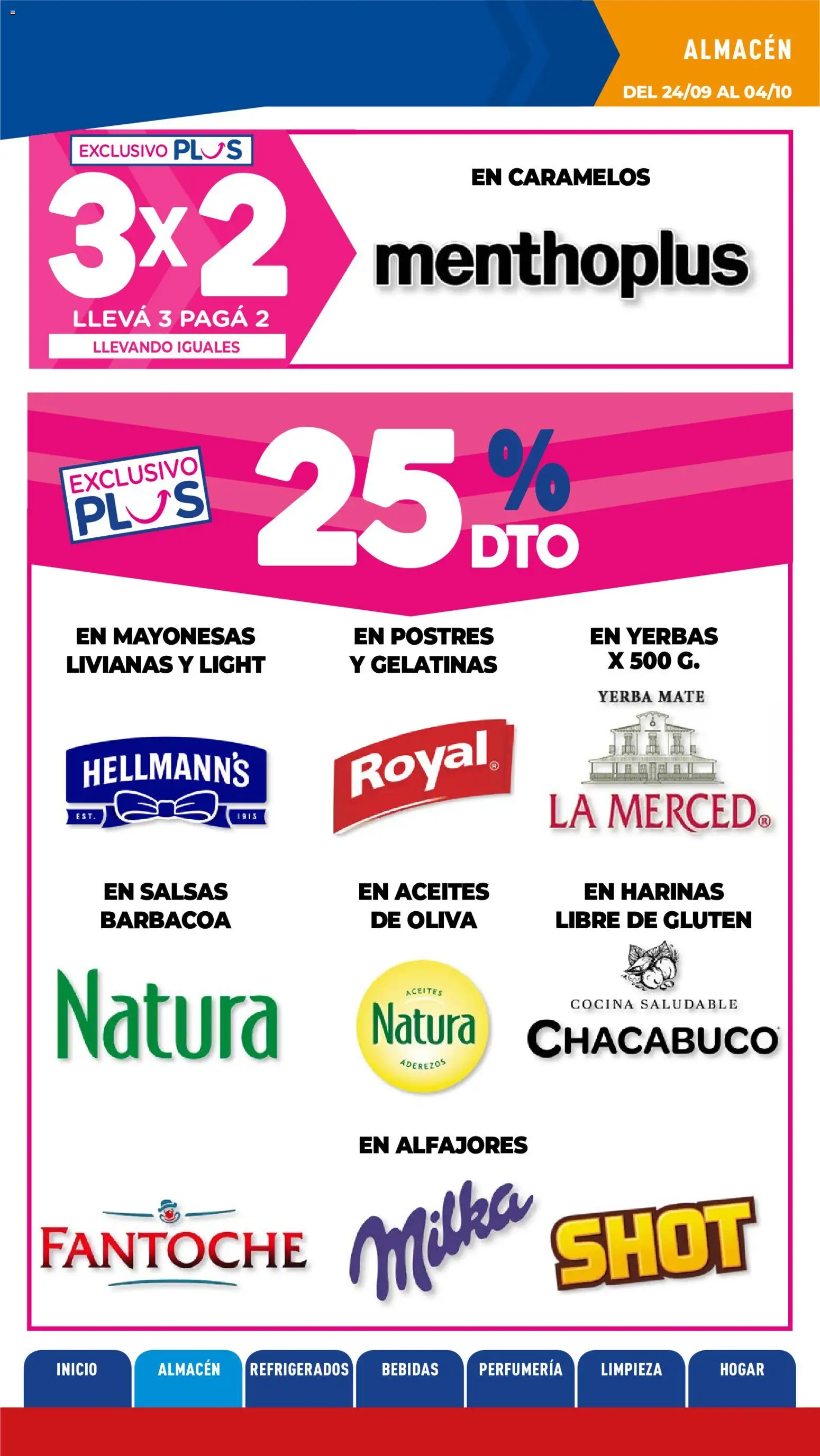 La Anonima catálogo │ válido desde el 24/09/2026 | Página: 8 | Productos: Bebidas, Yerba, Oliva, Salsas