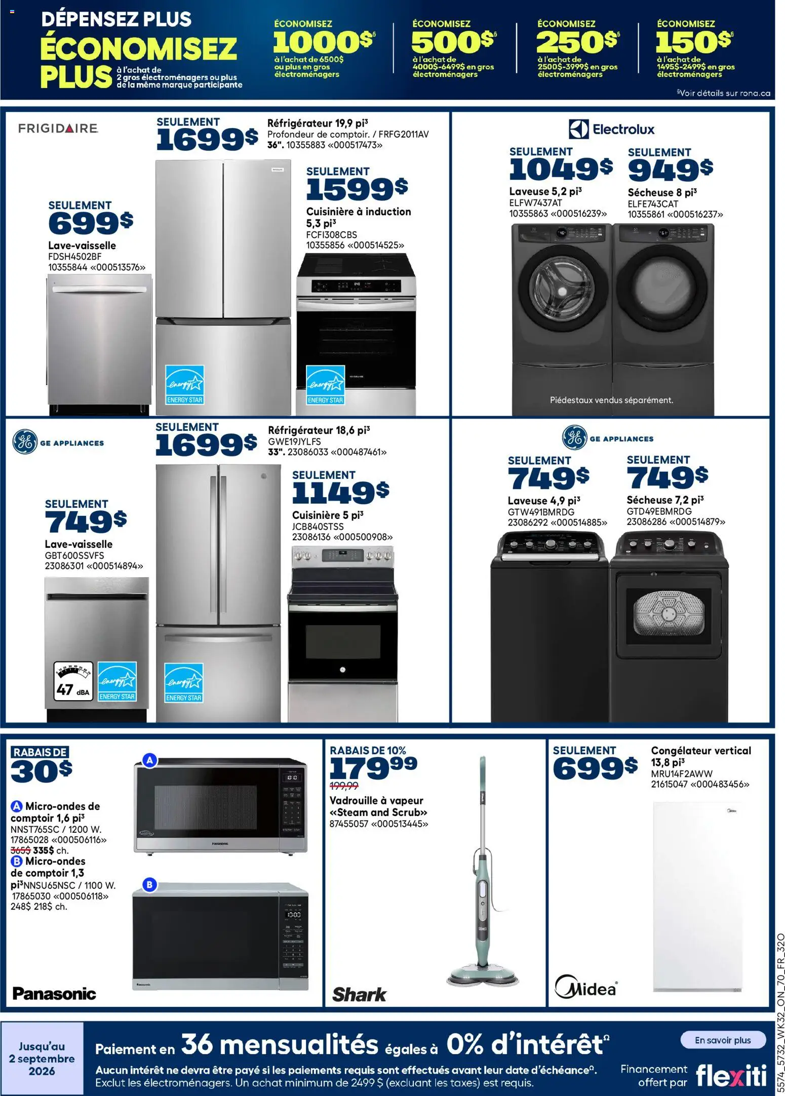 Rona flyer valid from Sep 3, 2026 | Page: 21 | Products: Hat