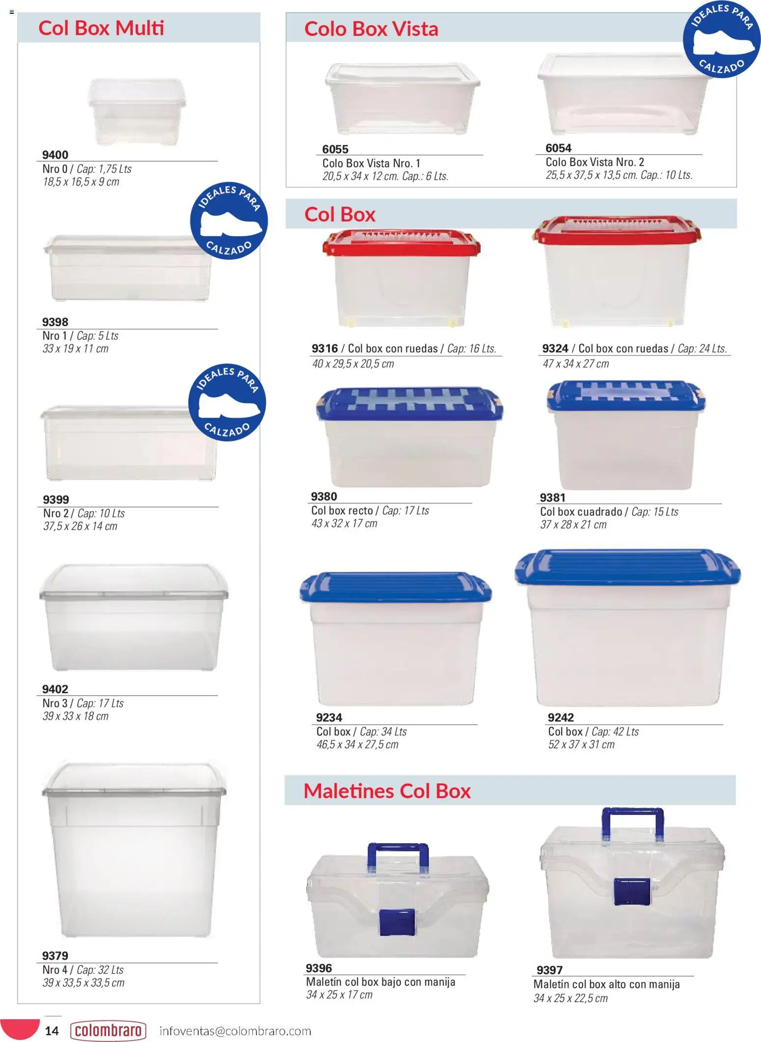Colombraro catálogo │ válido desde el 26.01.2026 | Página: 14 | Productos: Maletin