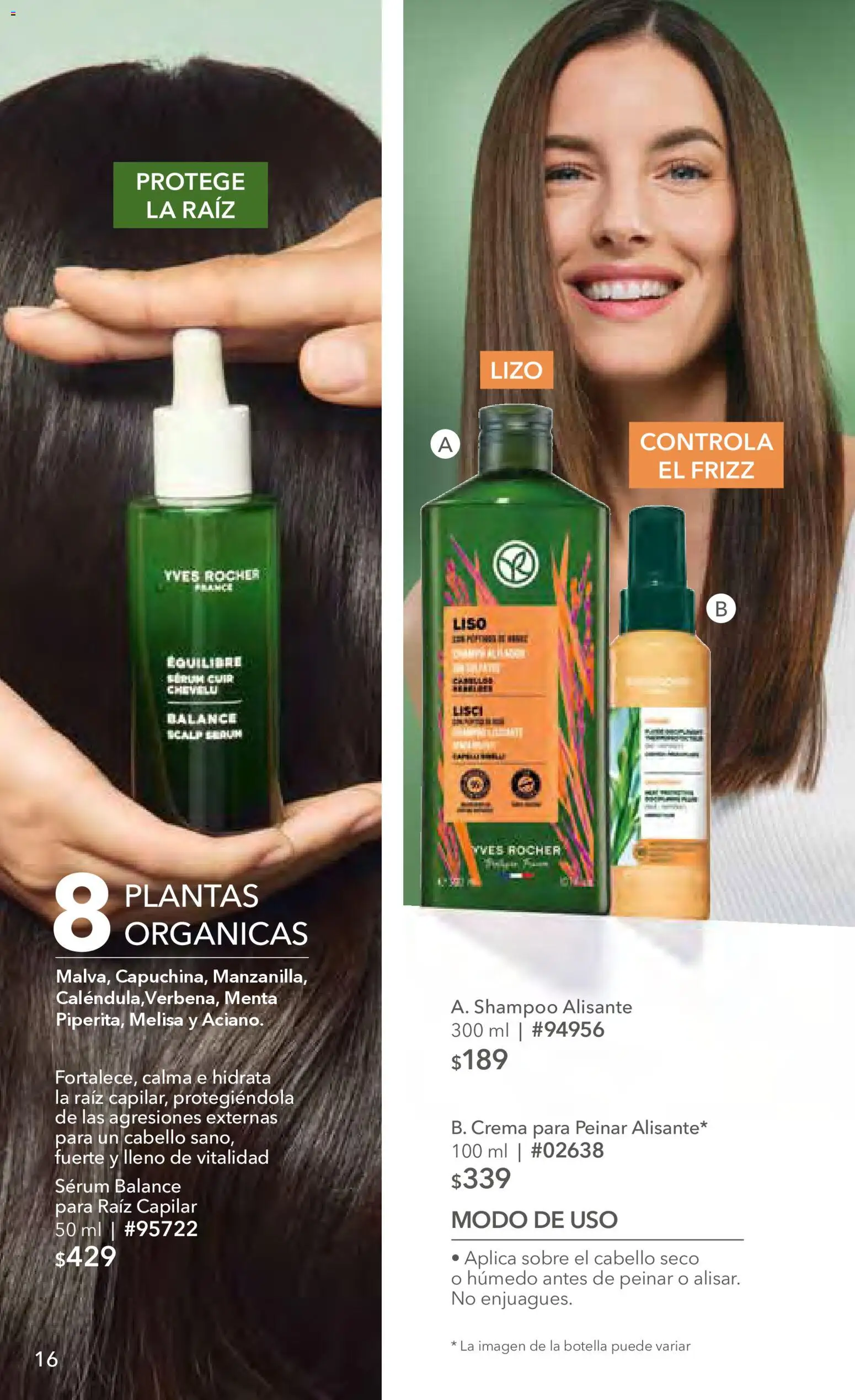 Nuevas ofertas de Yves Rocher válidas en toda la República Mexicana desde el 12.05.2026. ¡Encuentra las mejores ofertas en Yves Rocher campaña 7 2026! | Página: 16 | Productos: Serum, Crema, Botella, Sobre
