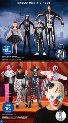 Preview of Spotlight catalogue The Home Of Halloween - valid from 23/09/2026 | Page: 4 | Products: Makeup, Accessories
