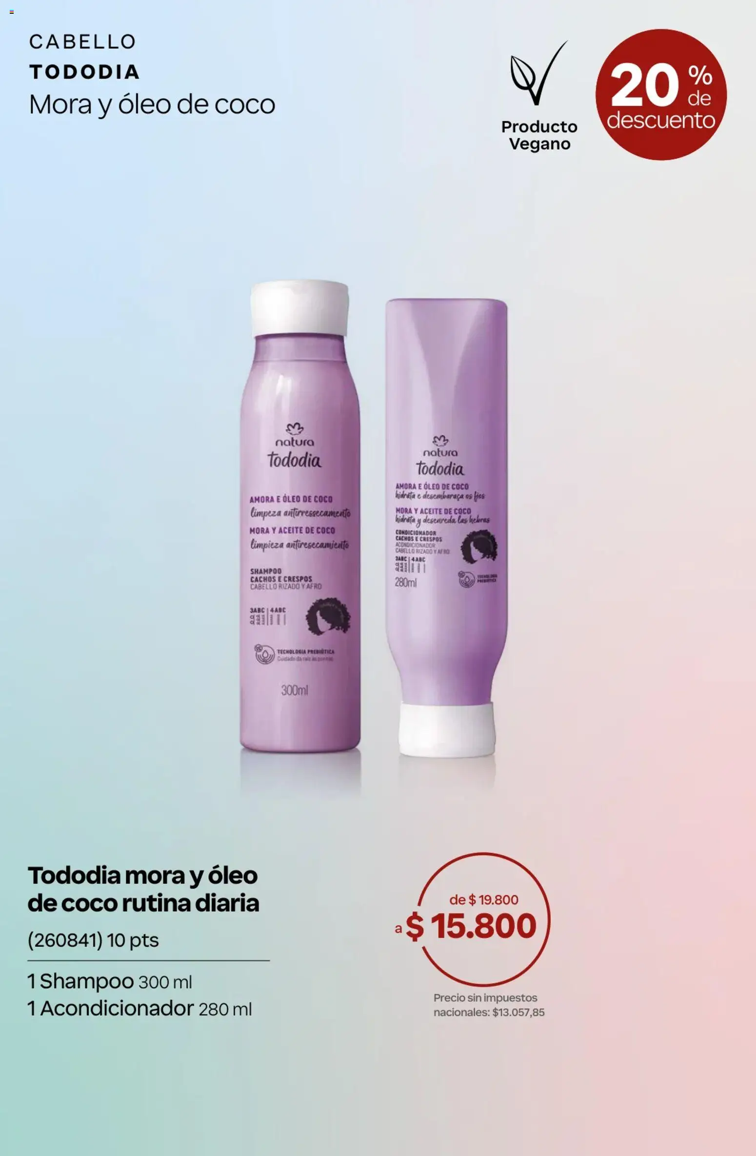 Catálogo Natura Ciclo 10 │ válido desde el 30/06/2026 | Página: 31 | Productos: Aceite, Shampoo, Acondicionador