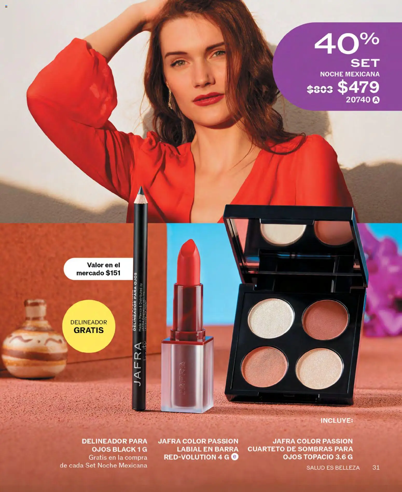 Nuevas ofertas de JAFRA válidas en toda la República Mexicana desde el 01/09/2026. ¡Encuentra las mejores ofertas en JAFRA catálogo! | Página: 31