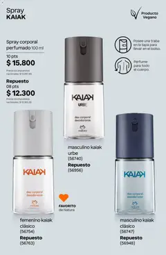 Vista previa Catálogo Natura Ciclo 13 válido desde el 02/09/2026 | Página: 241 | Productos: Perfume, Desodorante
