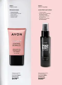 Vista previa de AVON campaña 14 2026, nuevo folleto de la tienda, válido en México a partir del 11/09/2026 | Página: 43 | Productos: Crema, Fijador, Brillo, Pre base