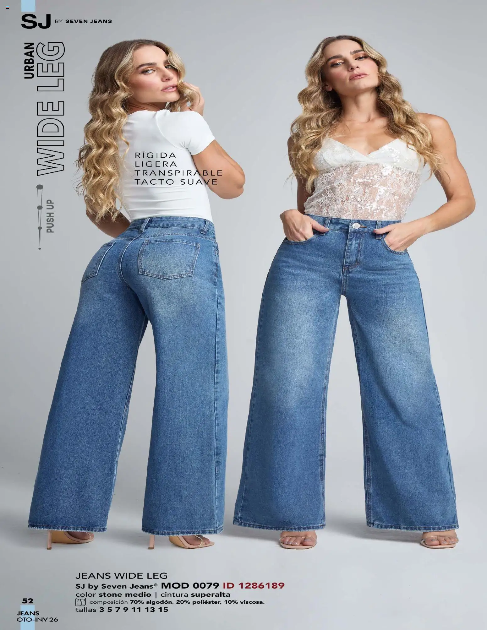 Nuevas ofertas de Price Shoes válidas en toda la República Mexicana desde el 03/08/2026. ¡Encuentra las mejores ofertas en Price Shoes catálogo Seven Jeans! | Página: 52